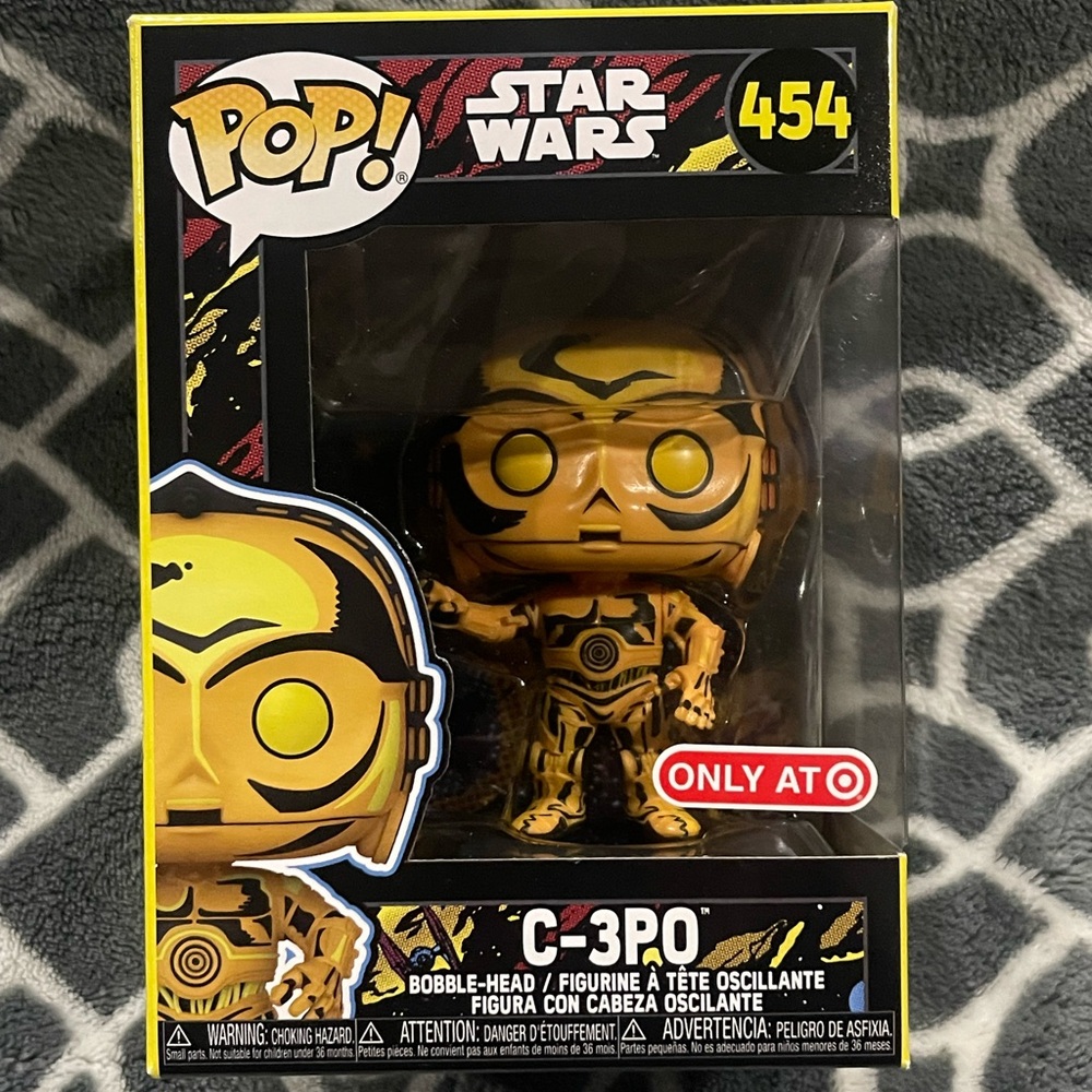Funko Pop! C-3PO #454 ! Star Wars ! Comic Book Collection ! Target Exclusive !
